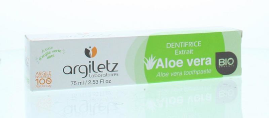 Argiletz Tandpasta neutraal aloe vera (75 Milliliter)