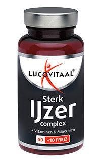 Lucovitaal Sterk ijzer complex (60 Tabletten)