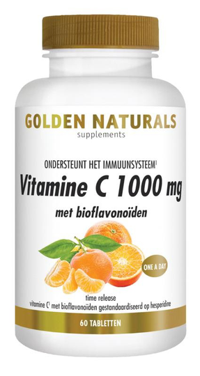 Golden Naturals Vitamine C 1000 met bioflavonoïden