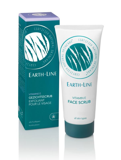 Earth-Line Vitamine E gezichtsscrub (100 Milliliter)