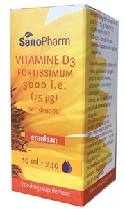 Sanopharm Vitamine D3 fortissimum Emulsan (10 Milliliter)