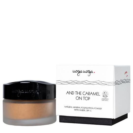 Uoga Uoga Foundation powder 804 and the caramel on top (10 Gram)