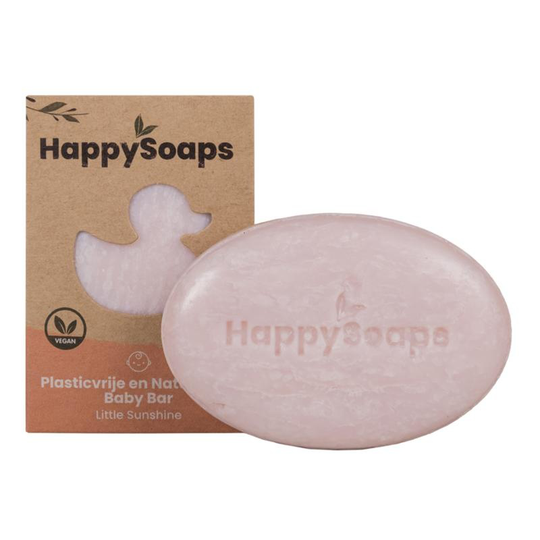Happysoaps Baby shampoo & body wash little sunshine (80 Gram)