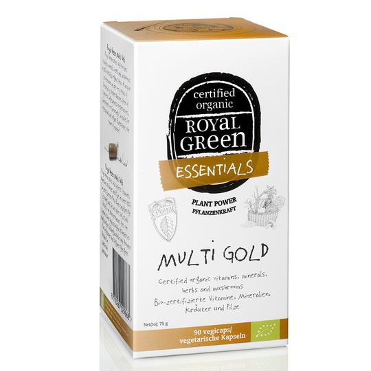 Royal Green Multi Gold