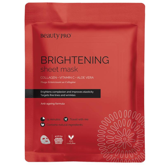 Beauty Pro Brightening sheet mask (1 Stuks)