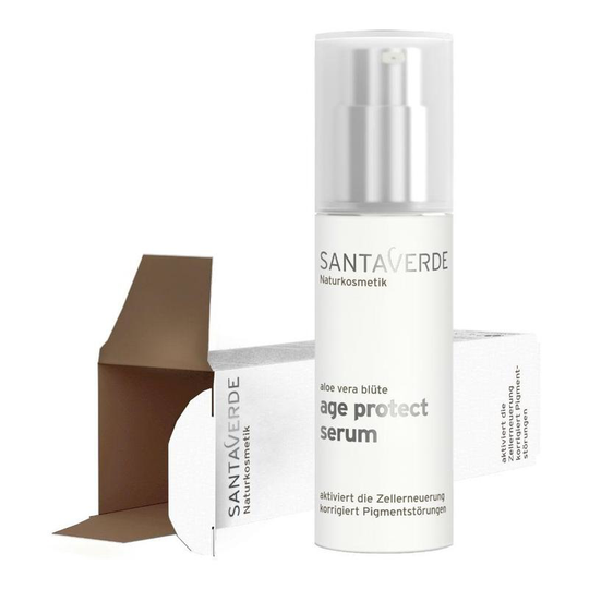 Santaverde Aloe vera age protect gezichtsserum (30 Milliliter)