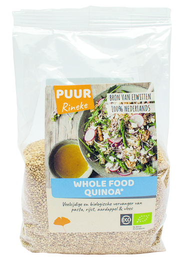Puur Rineke Wholefood quinoa bio (500 Gram)