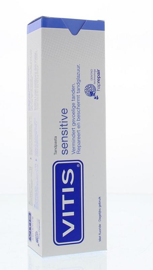 Vitis Tandpasta sensitive (75 Milliliter)