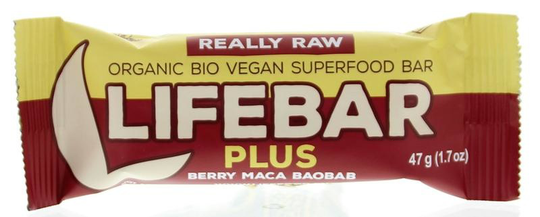 Lifefood Lifebar plus maca baobab bio (47 Gram)