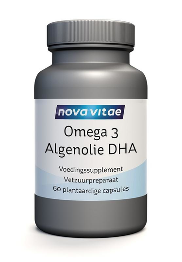 Nova Vitae Omega 3 algenolie DHA (60 Capsules)