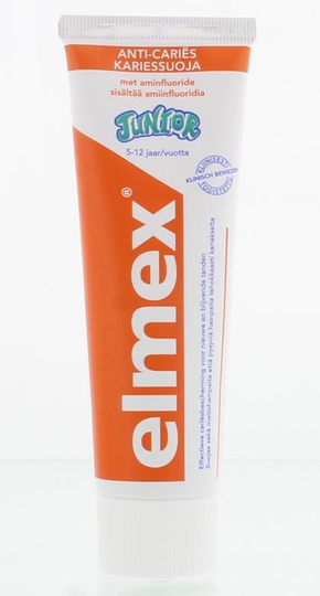 Elmex Tandpasta junior 5-12jaar (75 Milliliter)