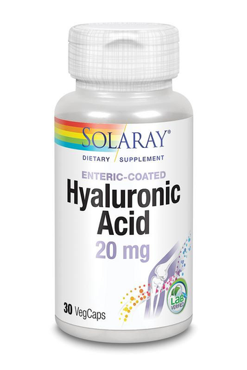 Solaray Hyaluronzuur 20mg (30 Vegetarische capsules)