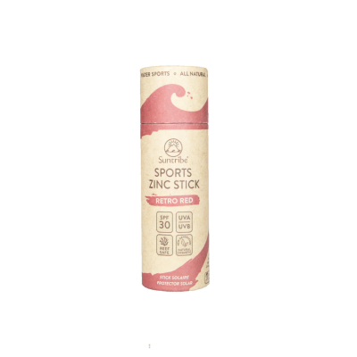 Suntribe Sports Zinc Stick Retro Red SPF 30 | 30 g