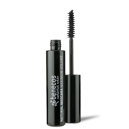 Benecos Mascara maximum volume intens zwart (8 Milliliter)