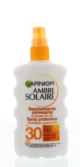 Garnier Ambre solaire beschermende zonnespray SPF30 (200 Milliliter)