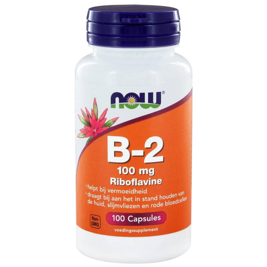 NOW Foods Vitamine B2 100 mg