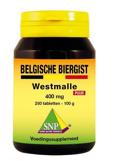 SNP Belgische biergist 400 mg puur (250 Stuks)