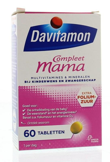 Davitamon Compleet zwanger (60 Tabletten)