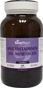 Sanopharm Multivitaminen/mineralen foodstate (90 Tabletten)