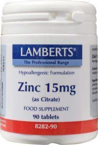Lamberts Zink (zinc) citraat 15 mg