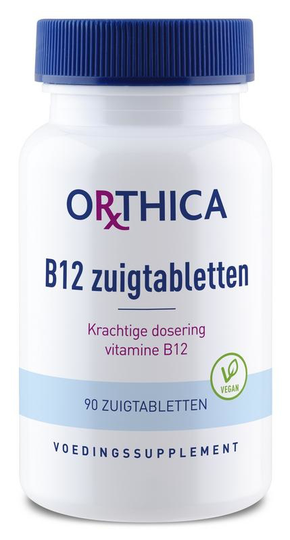 Orthica Vitamine B12 zuigtabletten