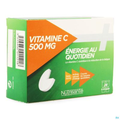 Nutrisanté Vitamine C 500 mg | 24 kauwtabletten
