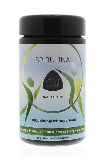 CHI Spirulina 500mg tabletten bio (190 Tabletten)