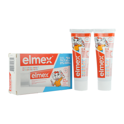 Elmex Kindertandpasta DUO | 2 x 50 ml PROMO