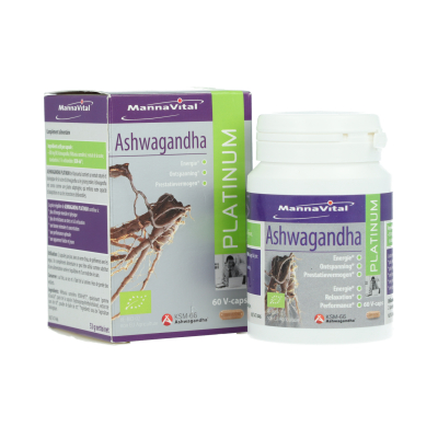 MannaVital Ashwagandha Platinium | 60 capsules