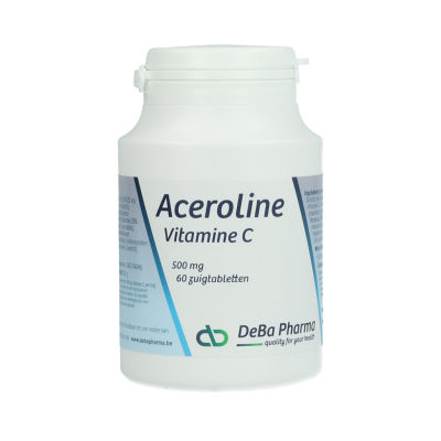 DeBa Pharma Aceroline Vitamine C 500 mg | 60 kauwtabletten