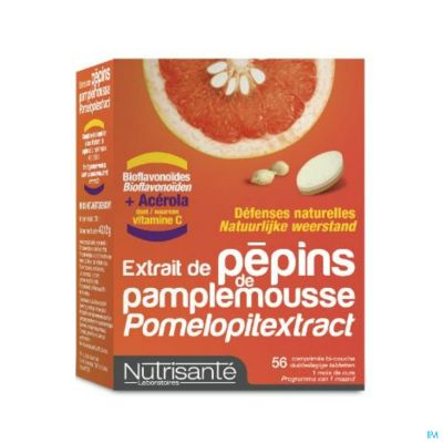 Nutrisanté Pompelmoespittenextract | 56 tabletten