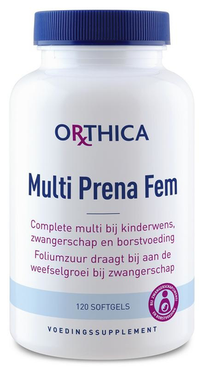 Orthica Multi prena fem (120 Softgels)