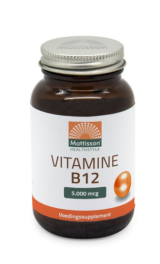 Mattisson Vitamine B12 5000mcg (60 Tabletten)