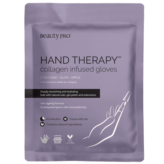 Beauty Pro Hand therapy collageen infused glove (1 Stuks)