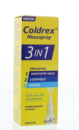 Coldrex Neusspray 3-in-1 (20 Milliliter)