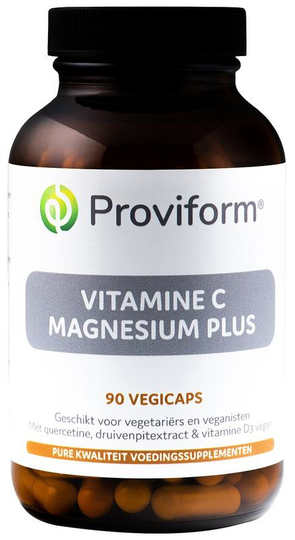 Proviform Vitamine C magnesium plus quercetine D3 (90 Vegetarische capsules)