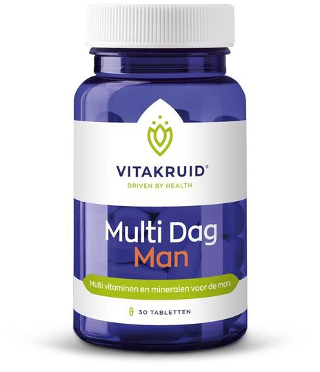 Vitakruid Multi dag man (30 Tabletten)