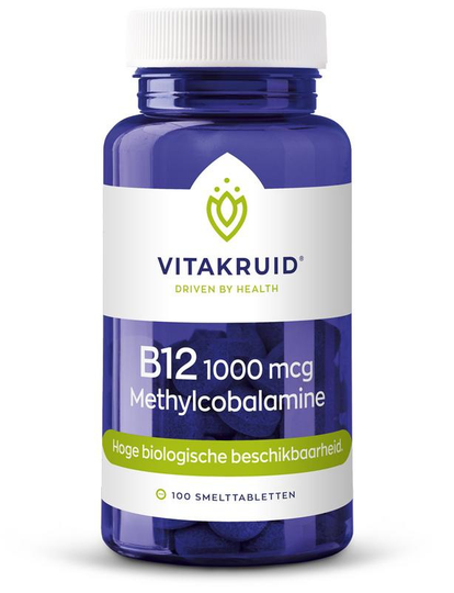 Vitakruid B12 1000 mcg methylcobalamine (100 Tabletten)