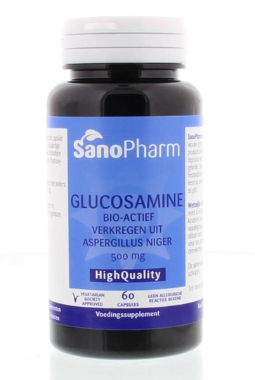Sanopharm Vitamine D-glucosamine HCI 500mg (60 Capsules)