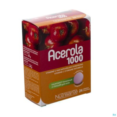 Nutrisanté Acérola 1000 | 24 kauwtabletten