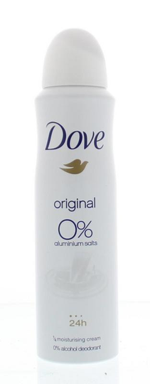 Dove Deodorant spray original 0% (150 Milliliter)