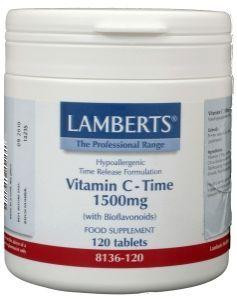 Lamberts Vitamine C 1500 Time release & bioflavonoiden