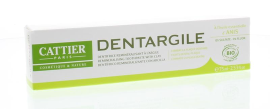 Cattier Tandpasta anijs (75 Milliliter)