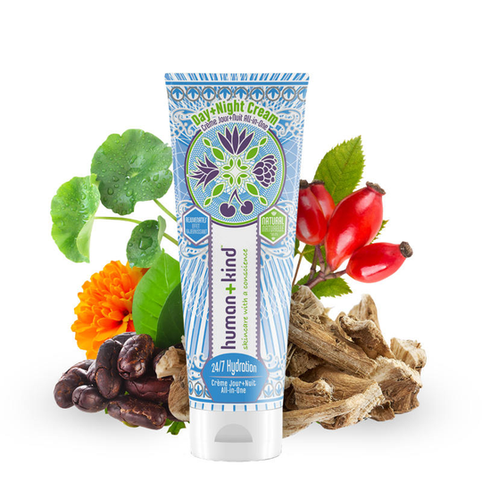 Human+Kind Dag- en nachtcreme vegan (75 Milliliter)