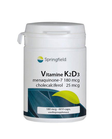 Springfield Vitamine K2D3 180 & 25 mcg