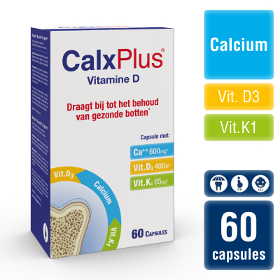 CalxPlus Vitamine D | 60 capsules