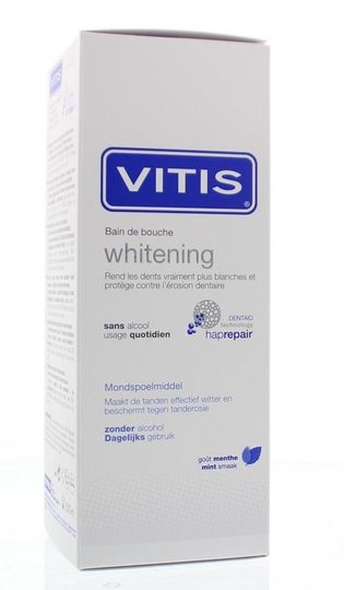 Vitis Whitening mondspoelmiddel (500 Milliliter)