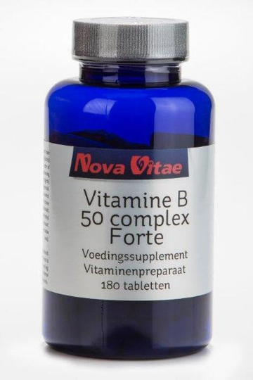 Nova Vitae Vitamine B50 complex (180 Tabletten)