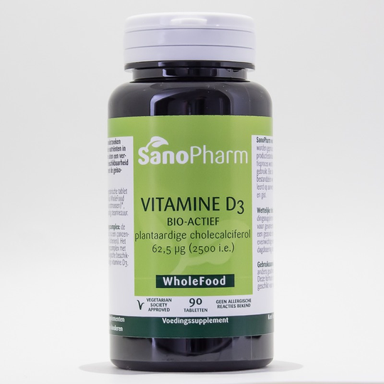 Sanopharm Vitamine D3 62.5mcg/2500IE (90 Tabletten)