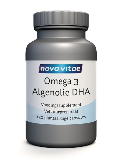 Nova Vitae Omega 3 algenolie DHA (120 Capsules)